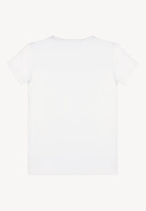 Biały klasyczny t-shirt FOKIA