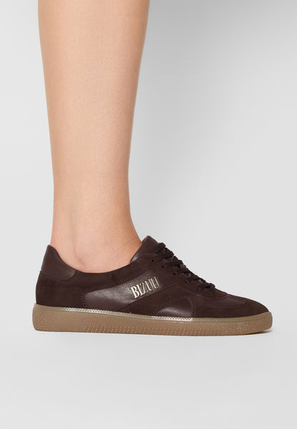 Sneakersy damskie skórzane w stylu retro SODDY