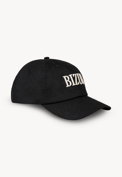 Czarna czapka z daszkiem z logo Bizuu ZANE