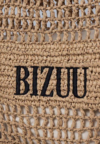 Ażurowa torba shopper AGAY beżowa
