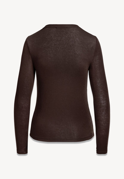 Brązowy longsleeve SONGY