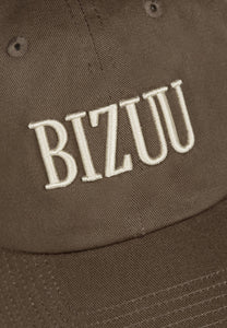 Brązowa czapka z daszkiem z logo ZANE